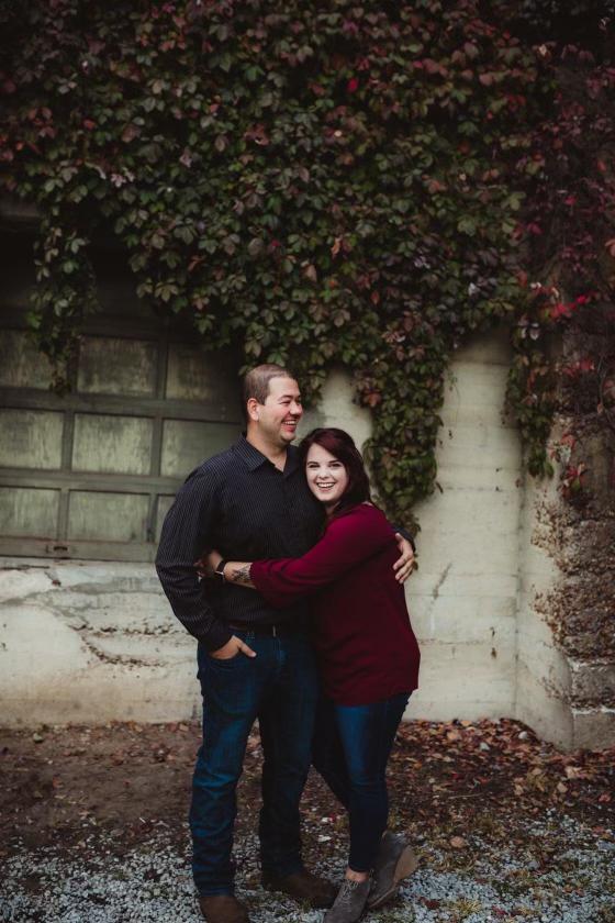 Our first professional pictures taken, only three months into dating.