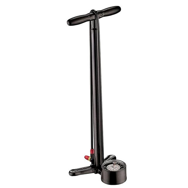 LEZYNE Classic Floor Drive Bicycle Tire Pump, High Pressure 220psi, 3.5" Gauge, Presta & Schrader Valve, Durable Hose, High Performance, Bike Air Pump
