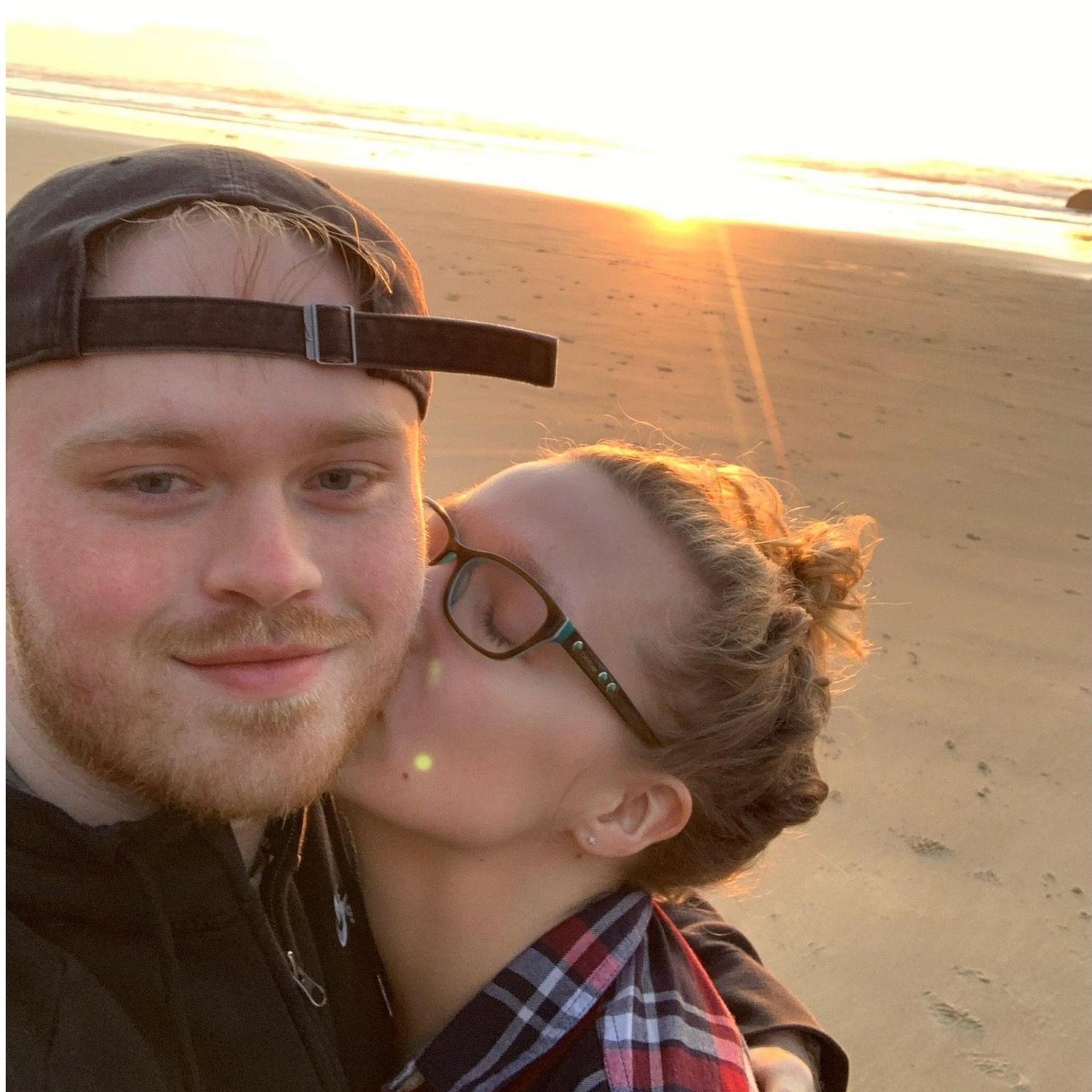 Our first vacation down in Oregon