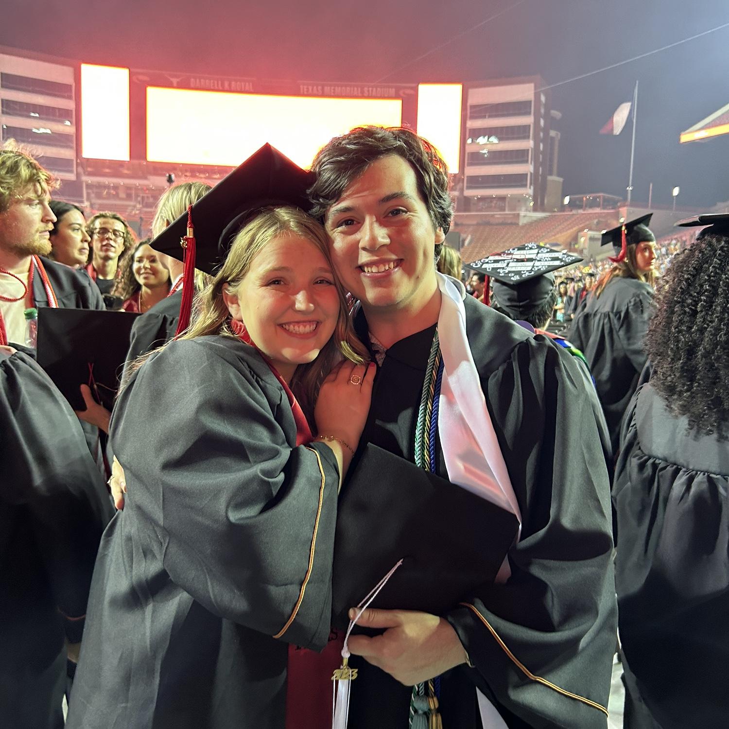 A photo from college graduation! May 2023