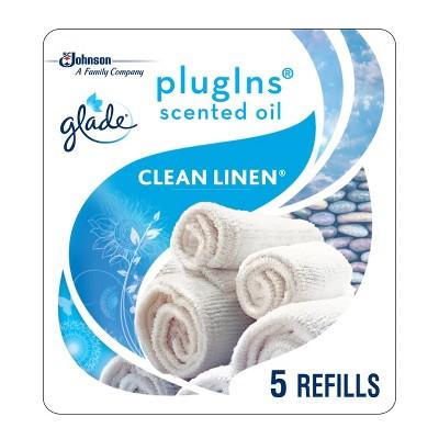 Glade Clean Linen PlugIns Refill - 5ct