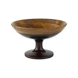 Wooden Pedestal Potpourri Bowl