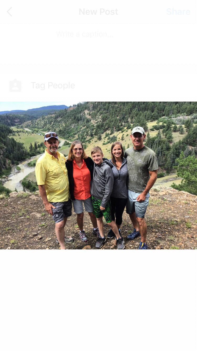 Summer trip 2017 with Theanna's family in Pagosa Springs, CO