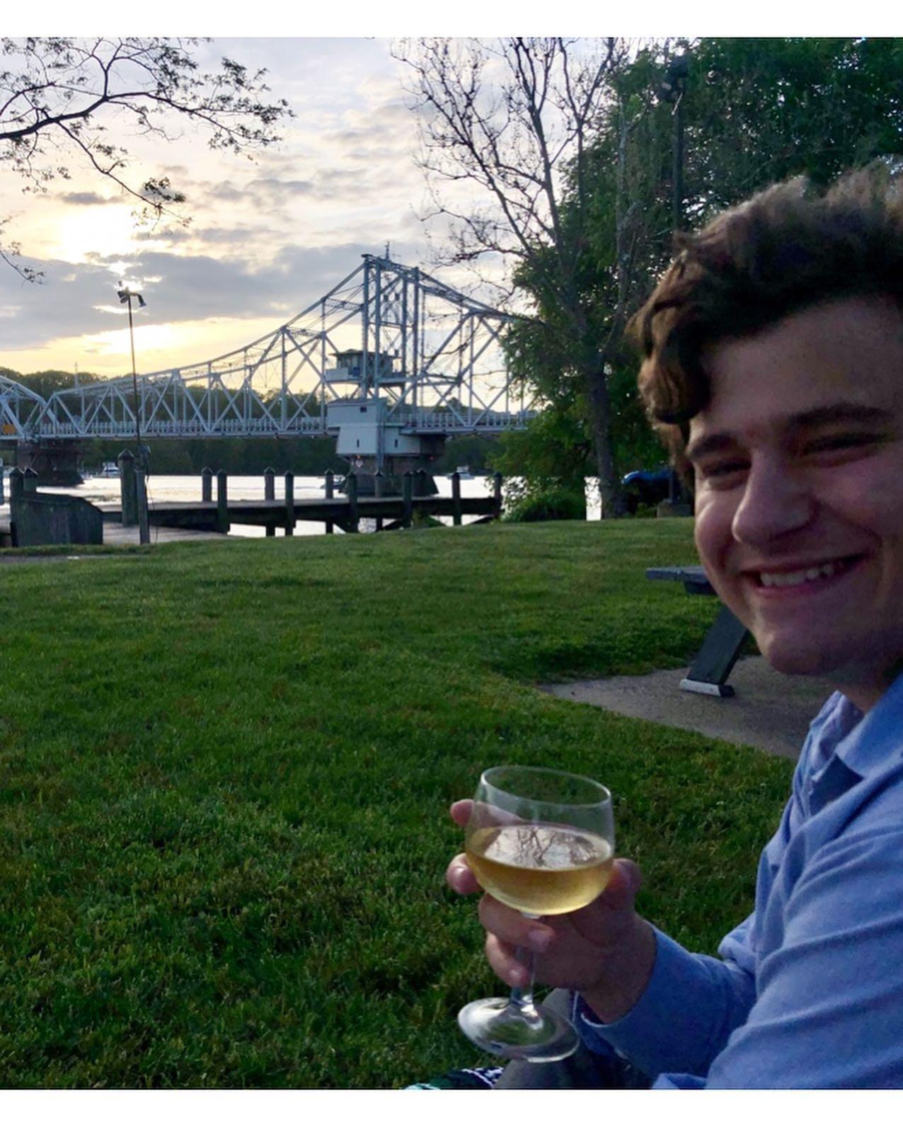 Our 6th anniversary, spent near the Haddam bridge before we knew we'd be getting married very close by