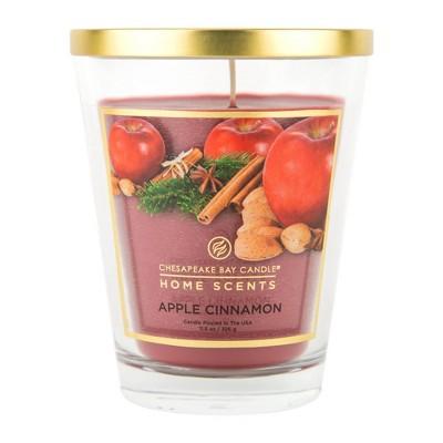 11.5oz Glass Jar Candle Apple Cinnamon - Home Scents by Chesapeake Bay Candle