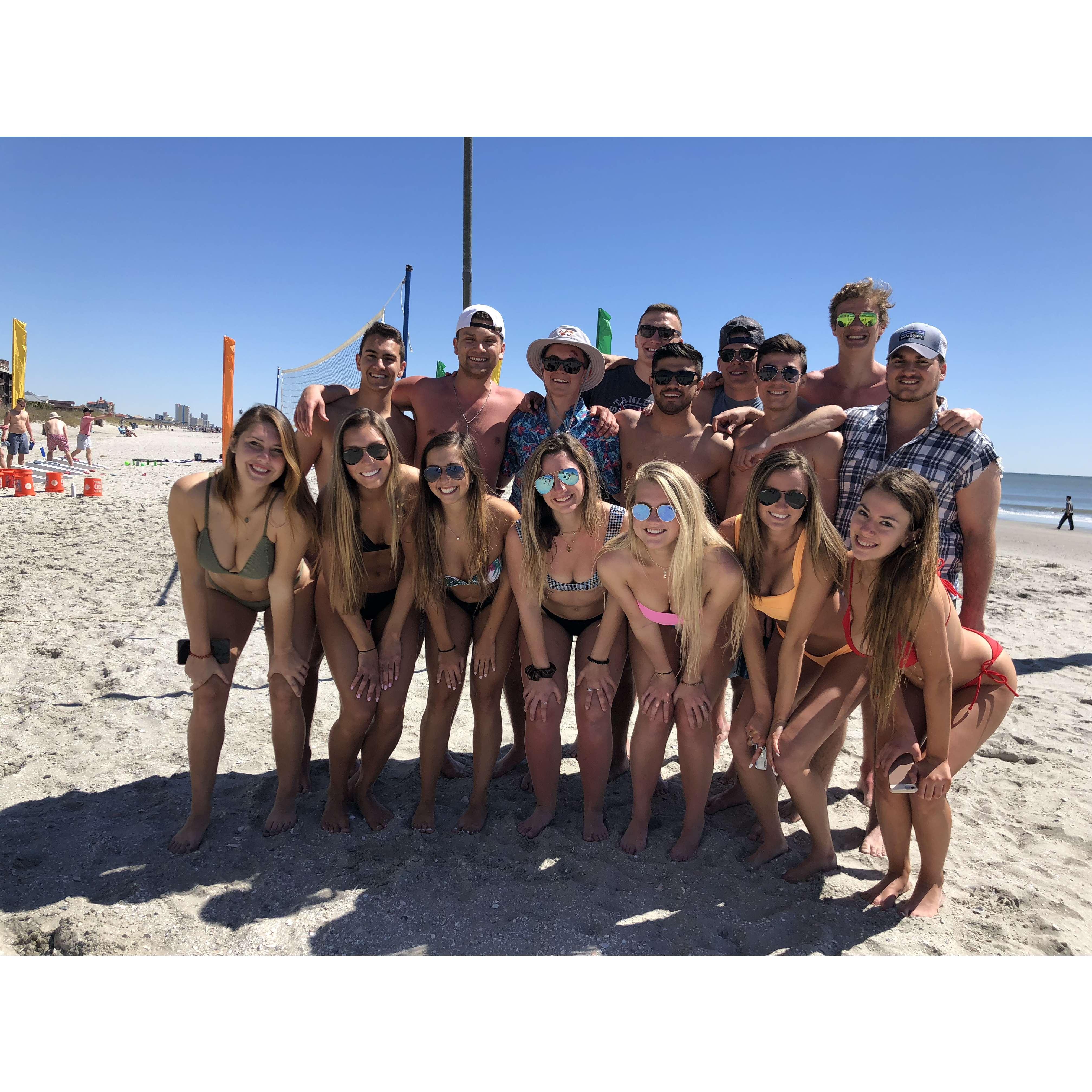 Beach week with the gang!