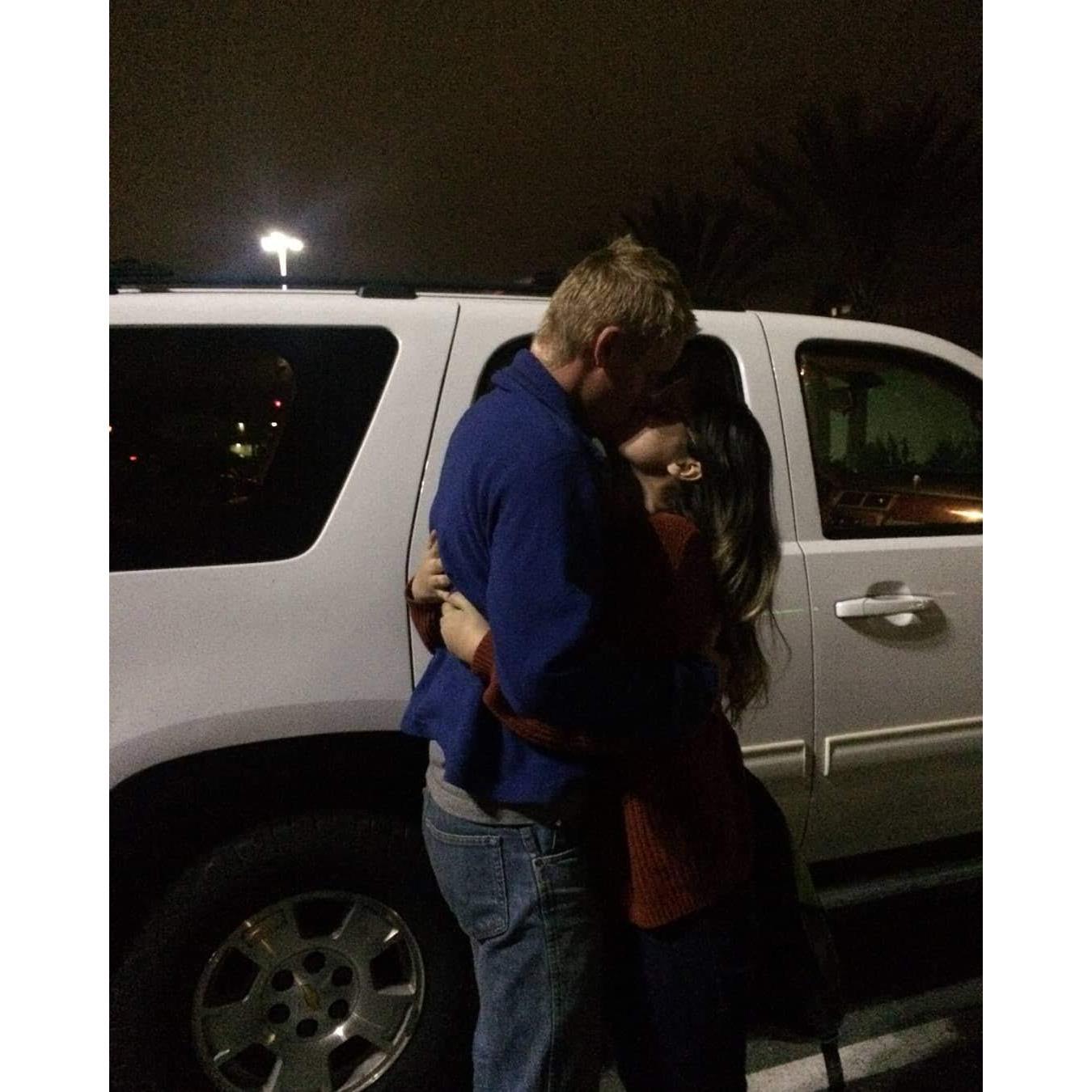 May 2018 the first day that Isaac joined the Navy