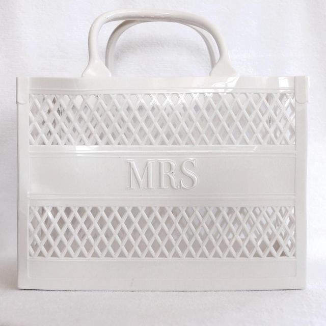 MRS Embossed Jelly Tote