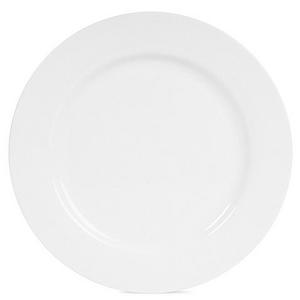 Nevaeh White by Fitz and Floyd - Nevaeh White® by Fitz and Floyd® Grand Rim Salad Plate