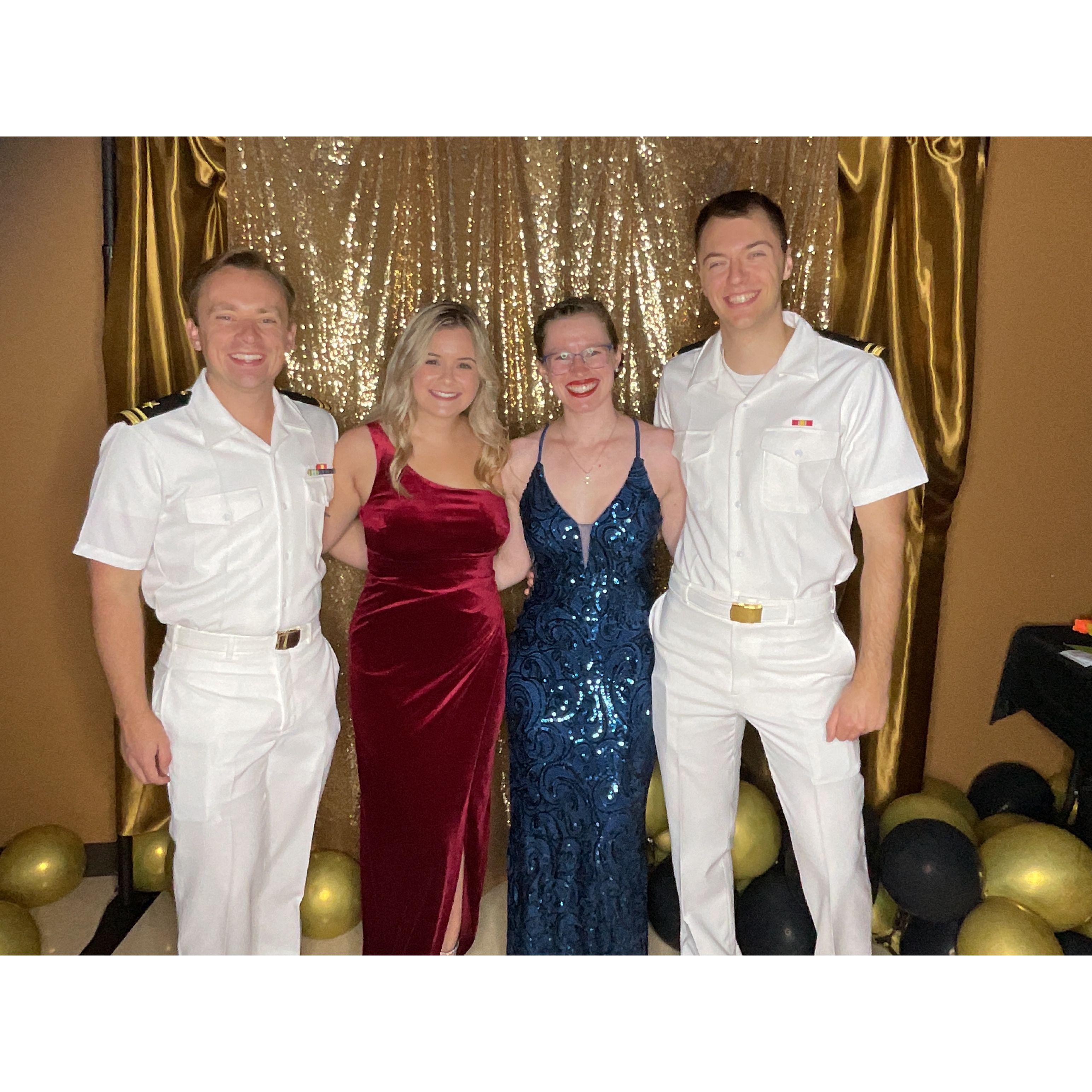 Navy Ball was an interesting/fun night that turned into tacos and Great British Bake Off... Ask Anna, Eric, Nick or Liz about it!!!