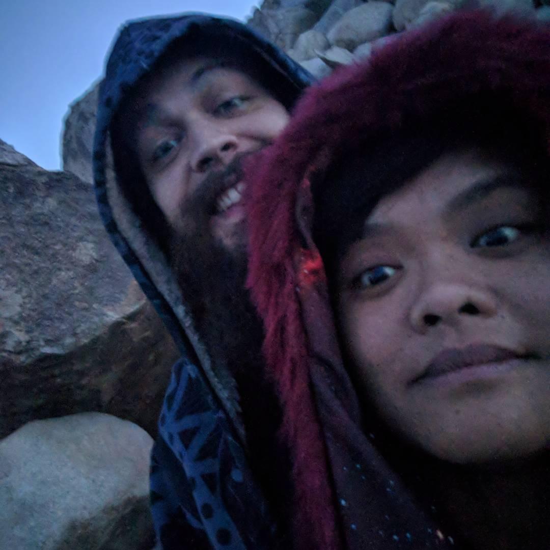 December 2017. Joshua Tree, CA
Celebrating New Year's Eve in the desert.