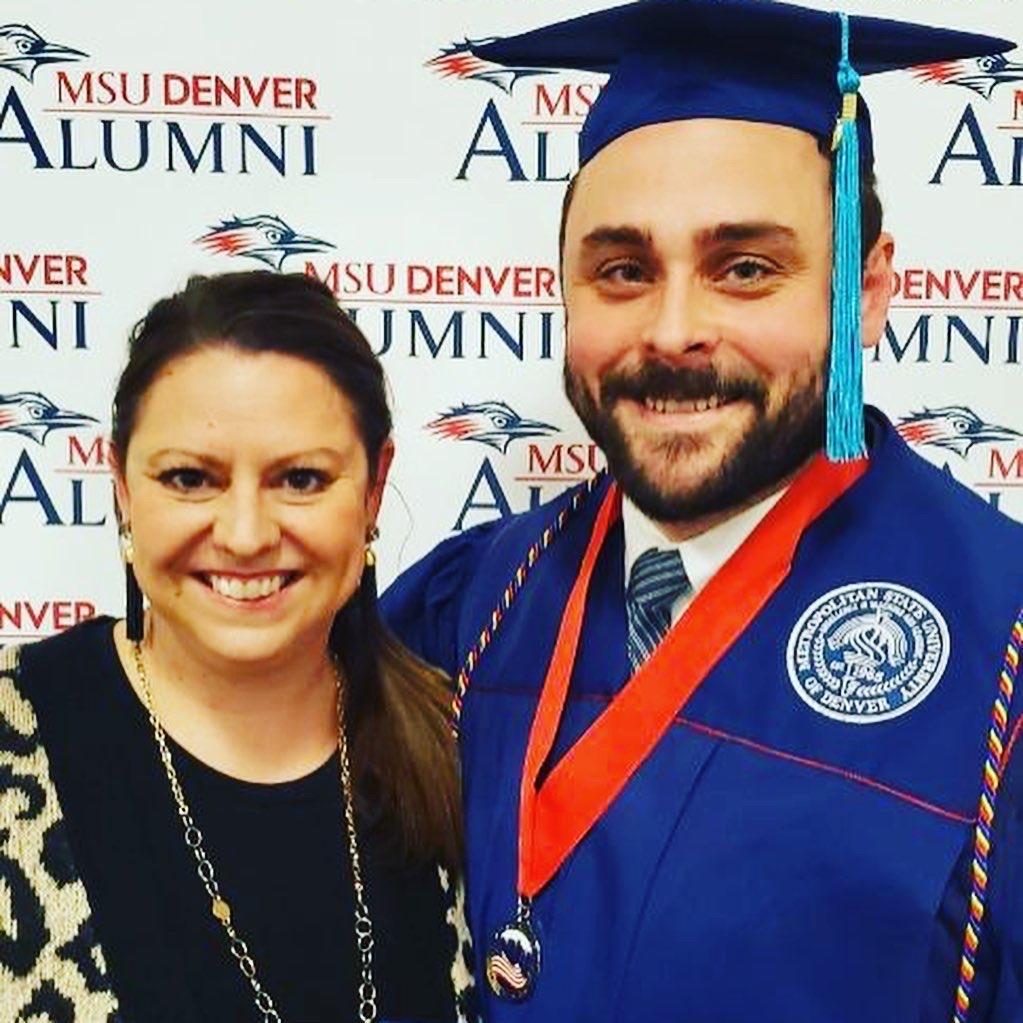 Bruce's graduation from Metropolitan State University of Denver. Go Road Runners! (12/13/19)