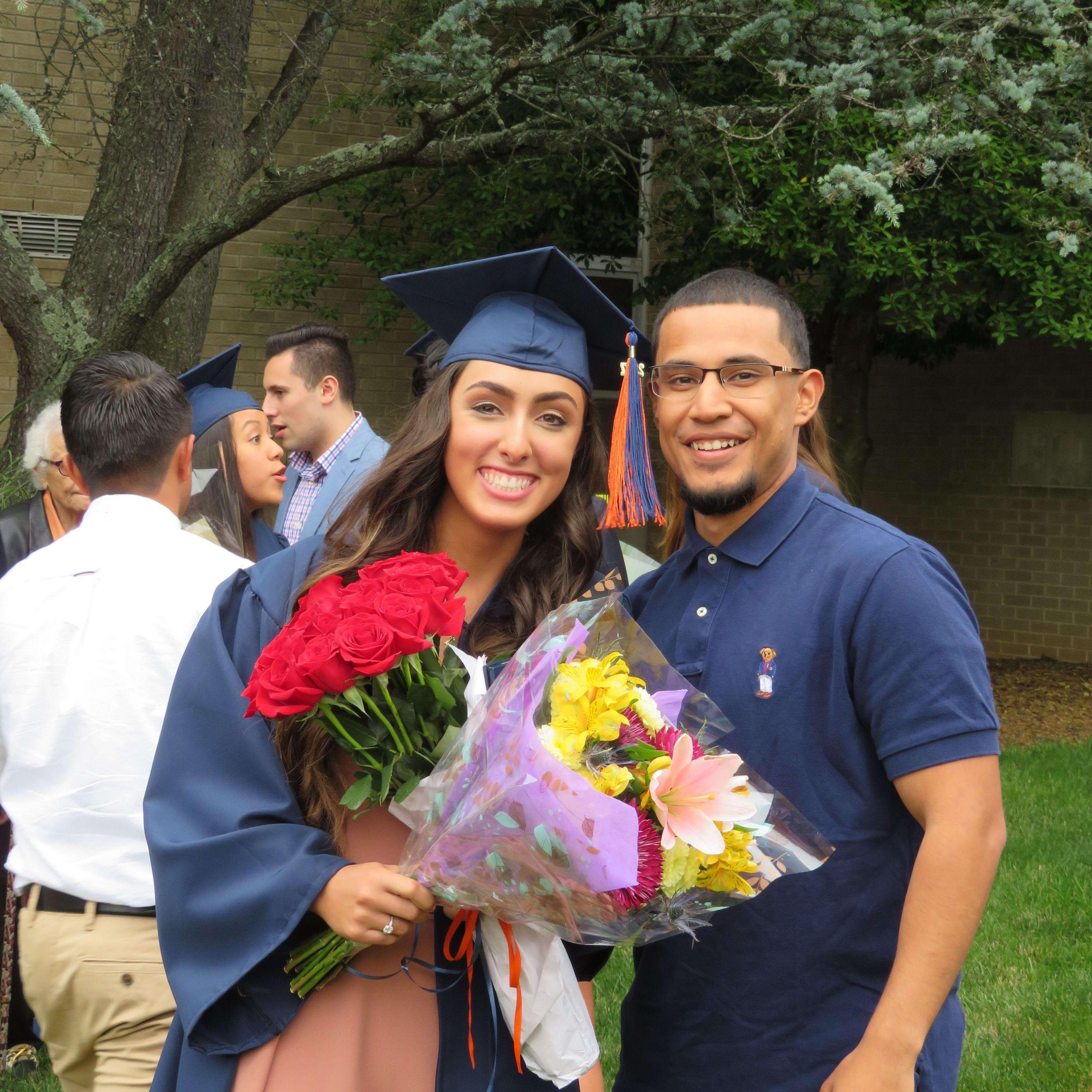 June 2017: Marissa's high school graduation