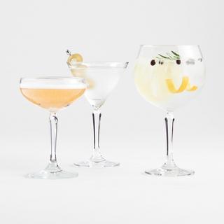 Ridgecrest 12-Piece Mixed Cocktail Glass Set