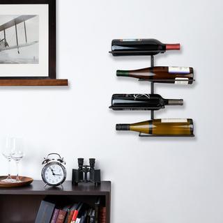 Wall-Mounted Wine Rack