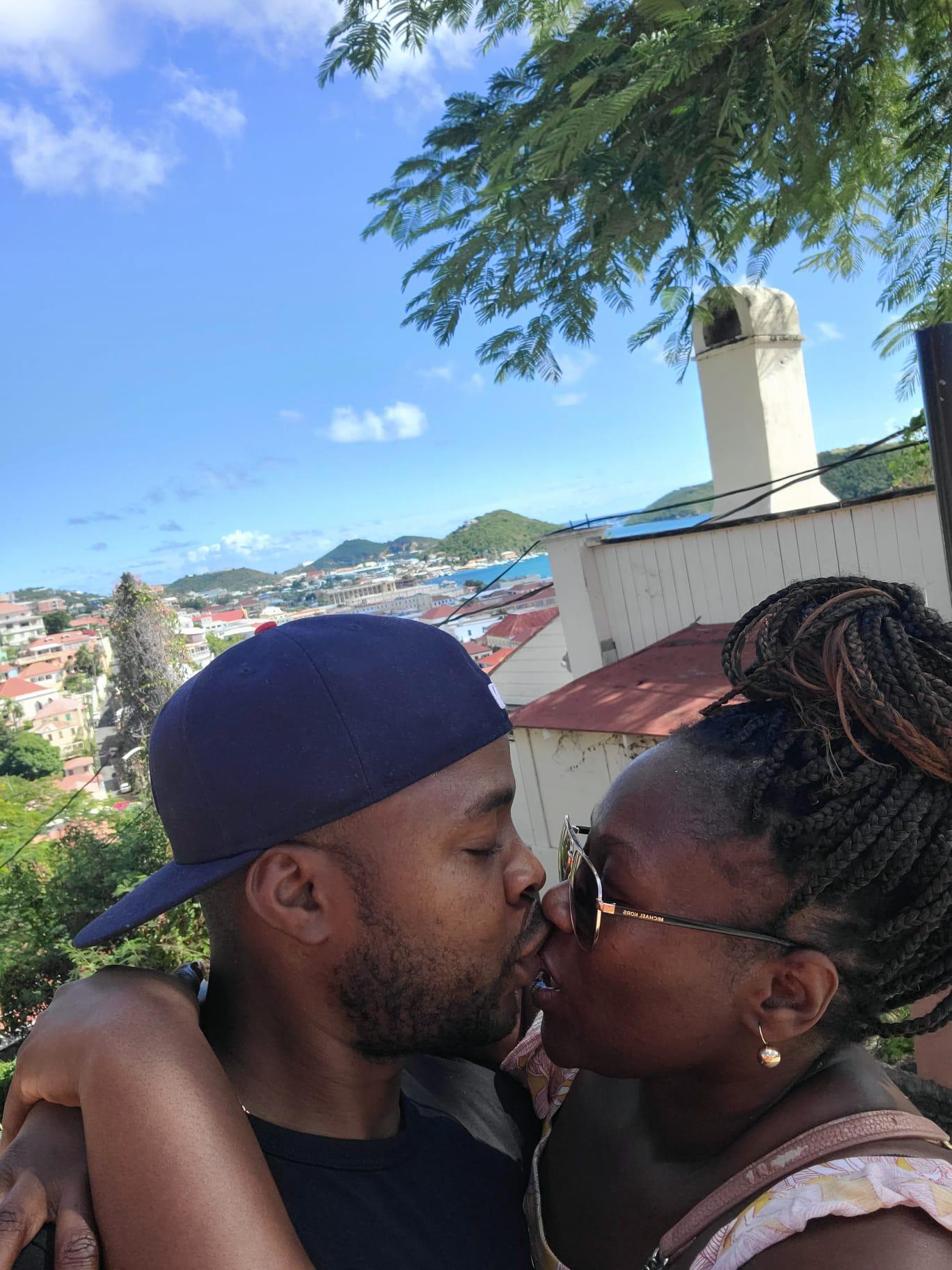 Showing Lawal my birthplace! St.Thomas , USVI