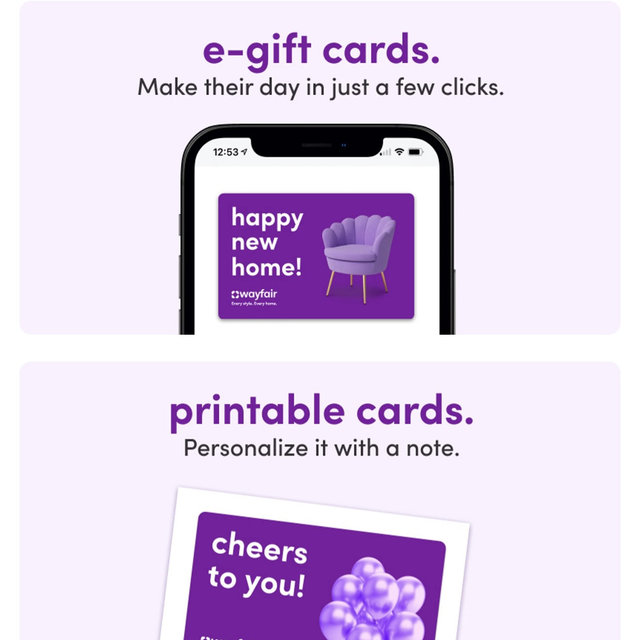 Wayfair Gift Card