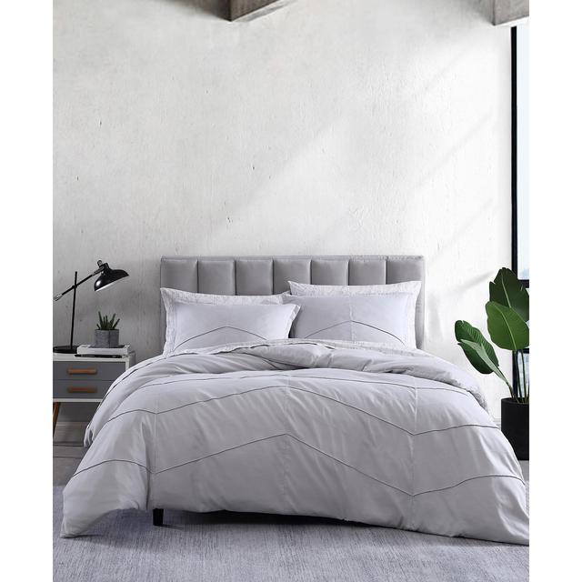 City Scene Chloe Solid 3 Piece Comforter Set, King