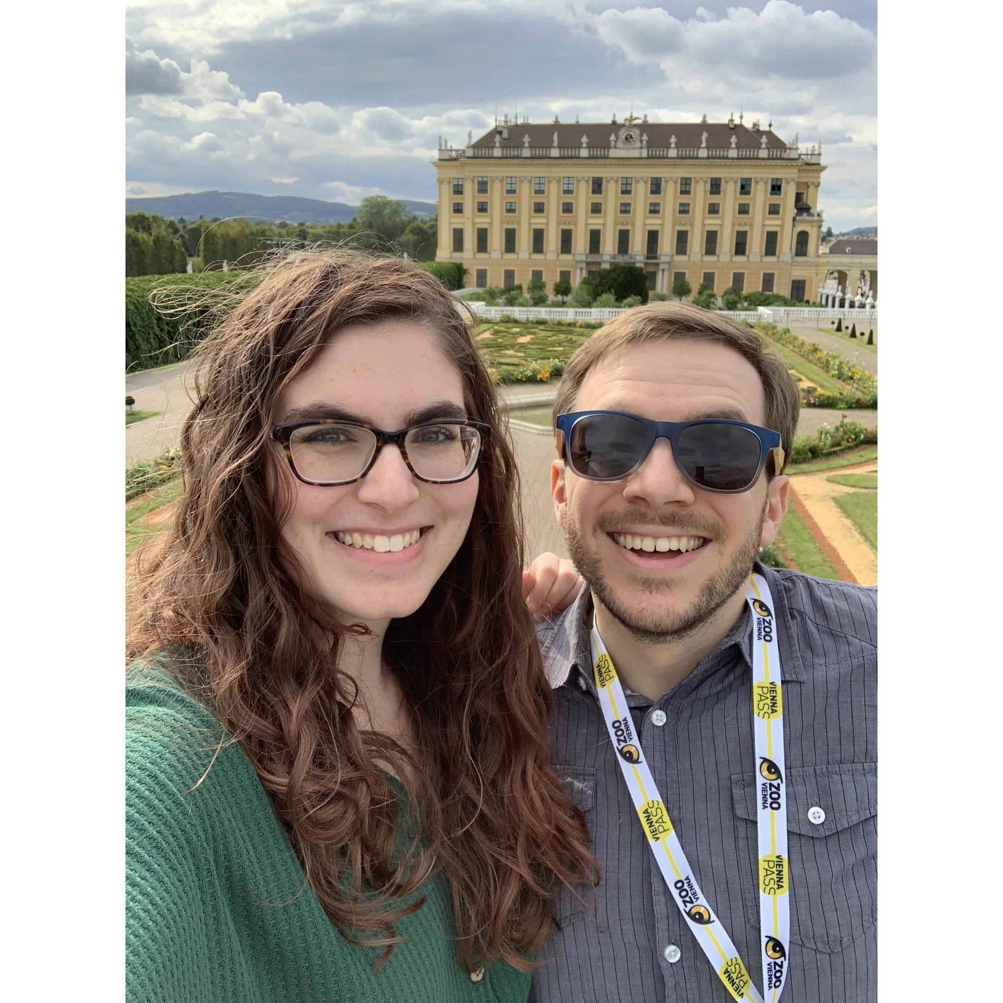 Schonbrunn Place, Vienna, August 2019
