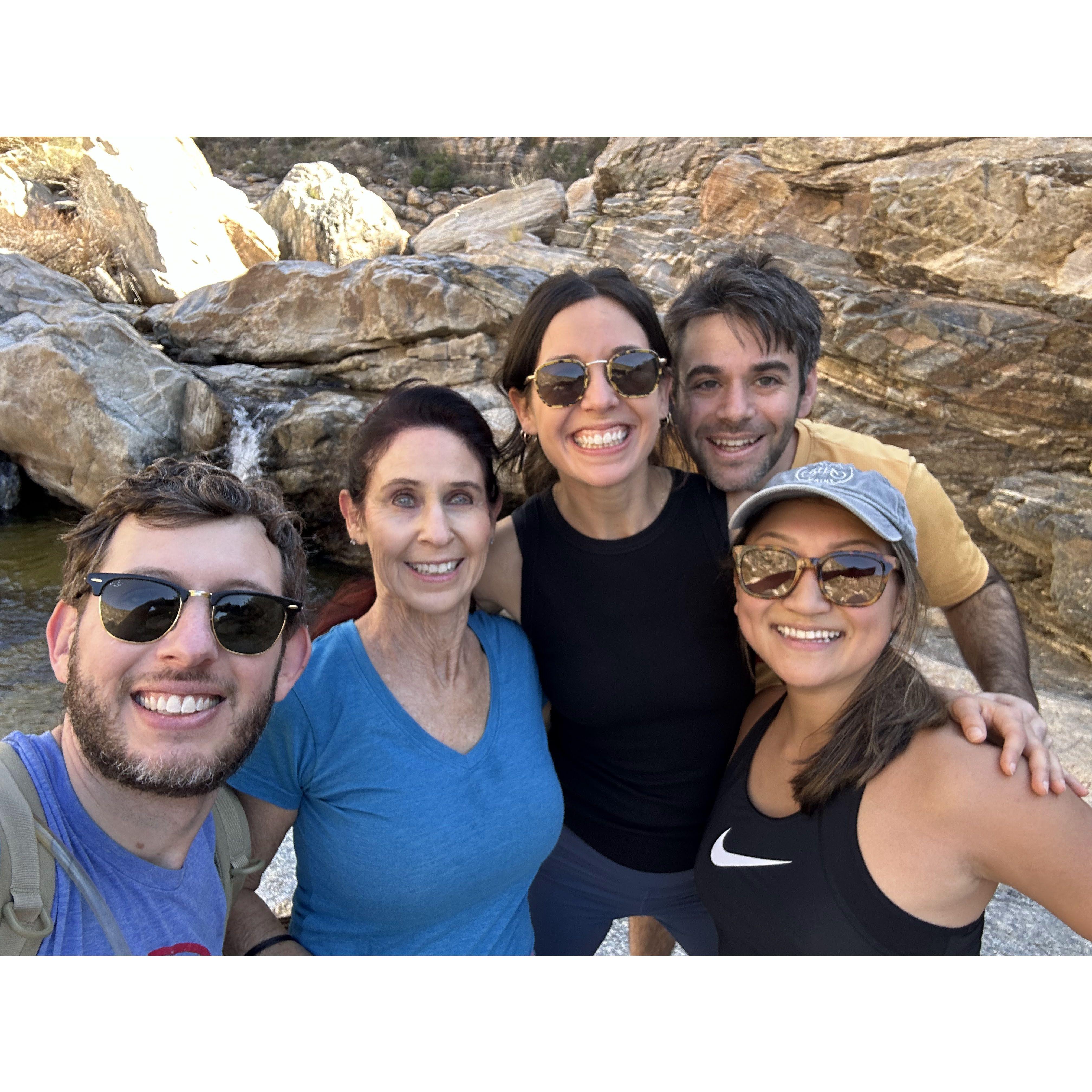 Family time in Tucson, AZ.