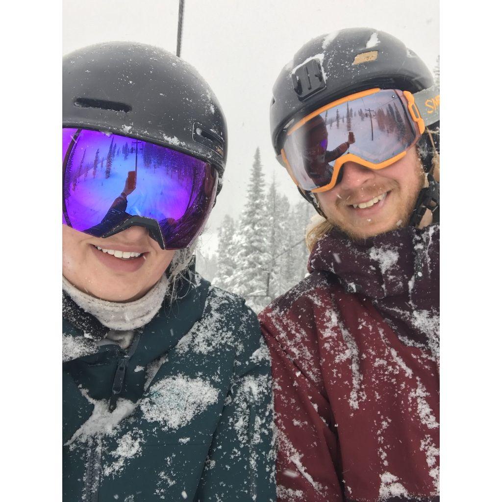 Snowboarding!