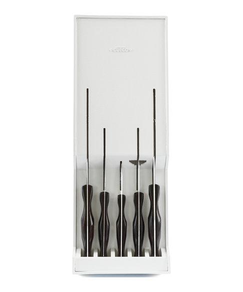 All Knife Set with Tray - Pearl Handle