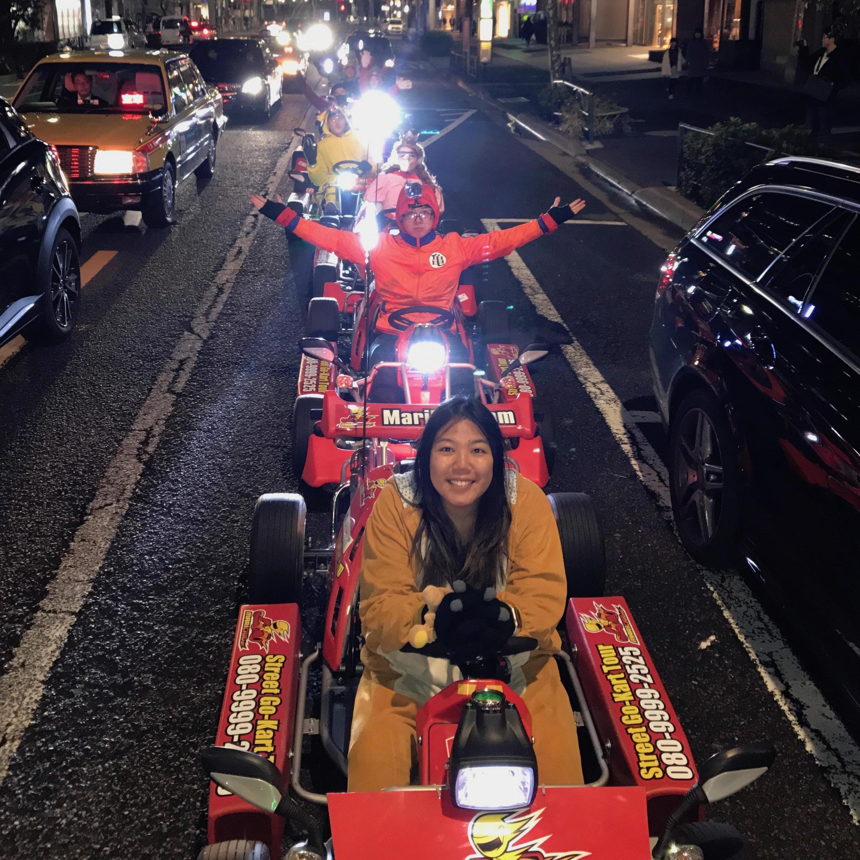 Japan, 2017
Driving Go-Karts through the streets of Tokyo.