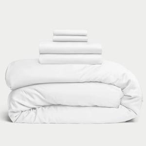 Bamboo Bedding Bundle in White | King