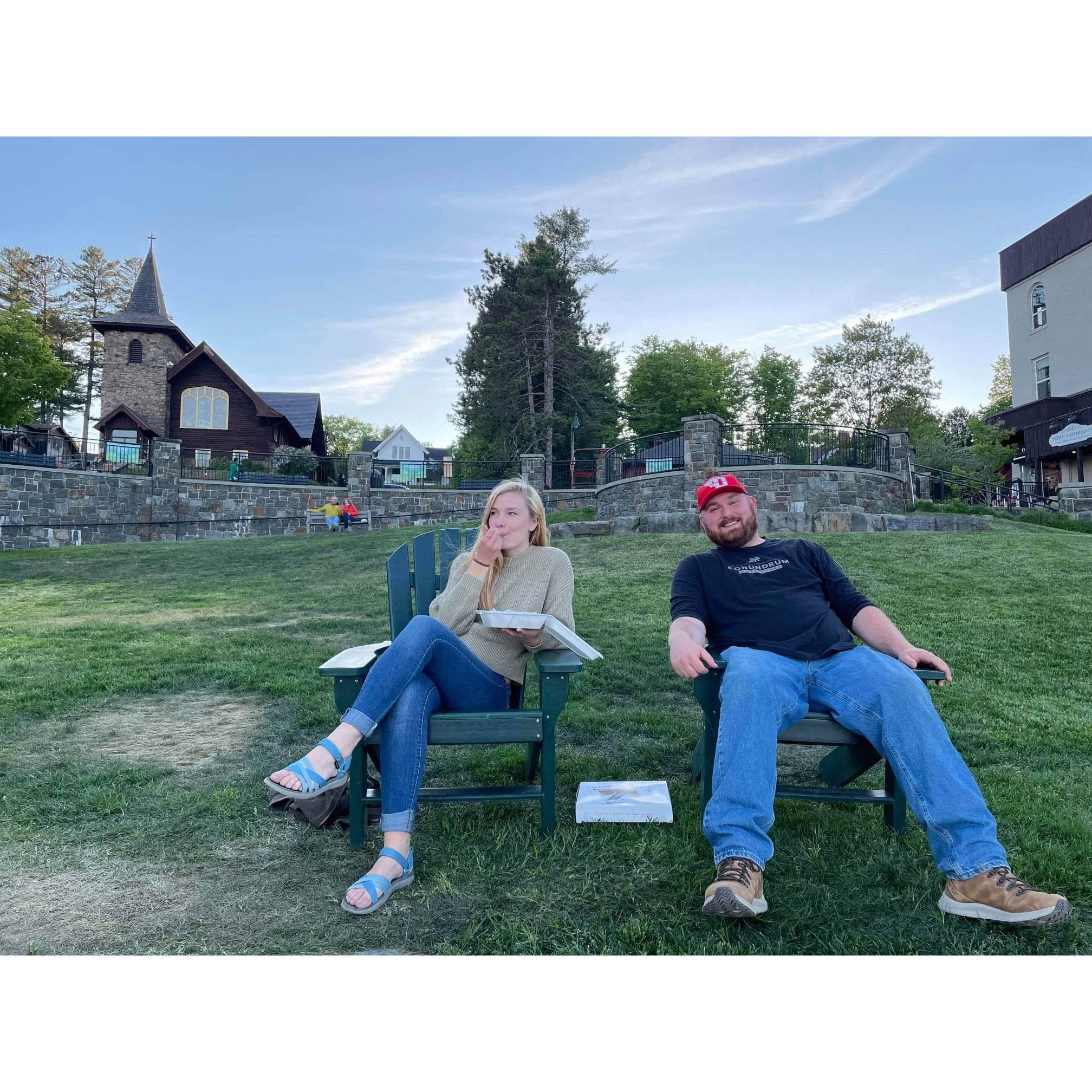 Trip to the Adirondacks for hiking and some good food