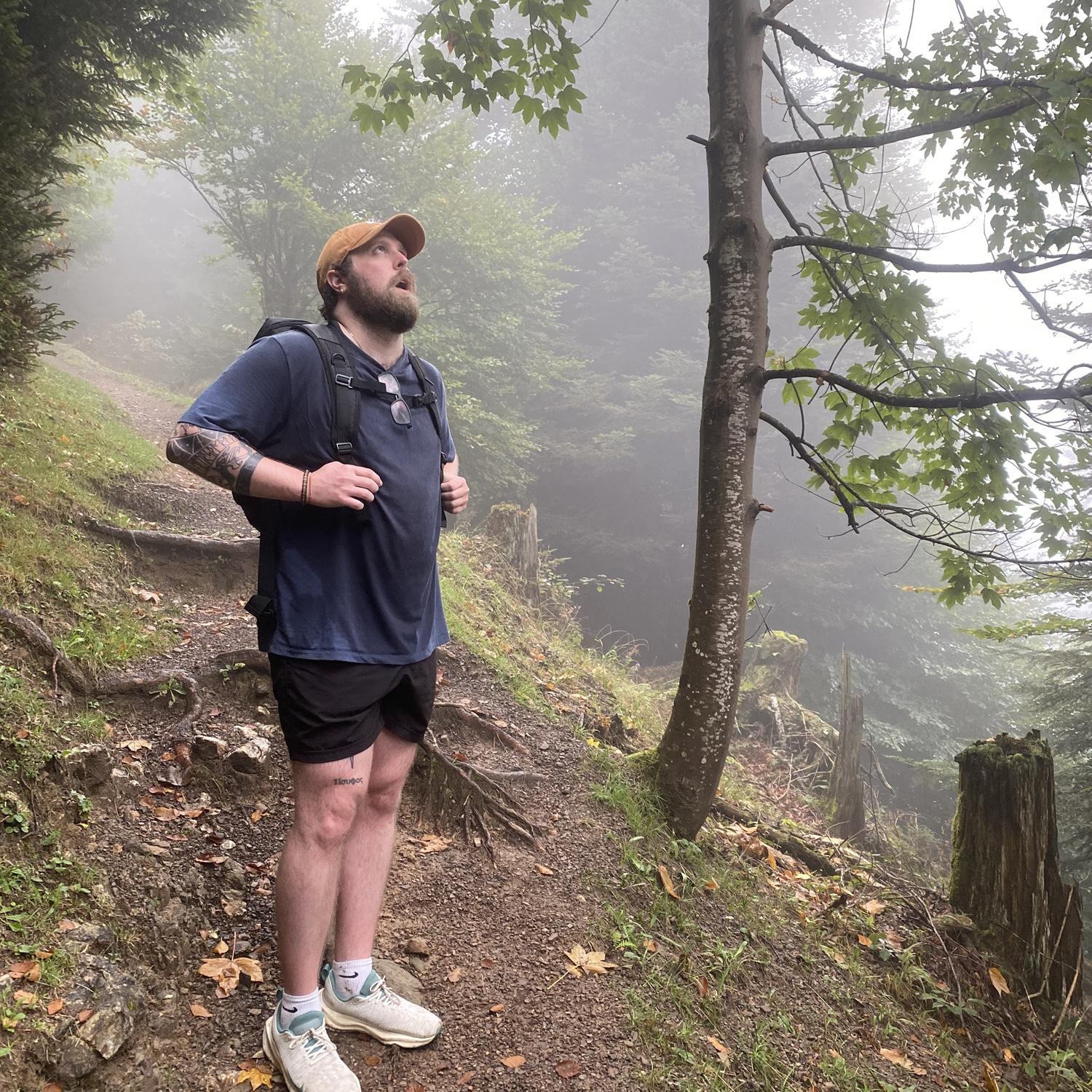 This sweaty hike ended in a beautiful proposal :)