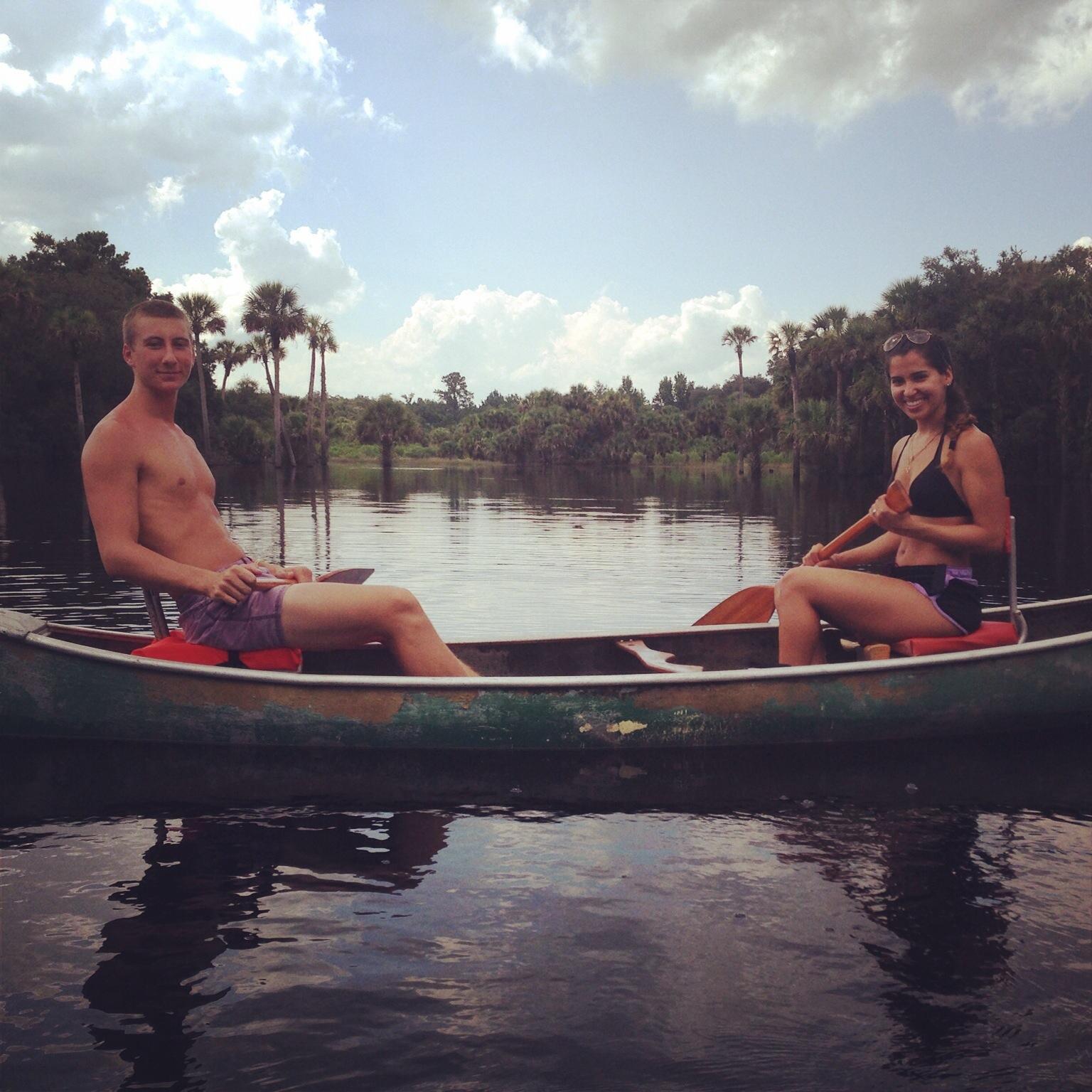 When we saw a 20 foot gator! Scary!