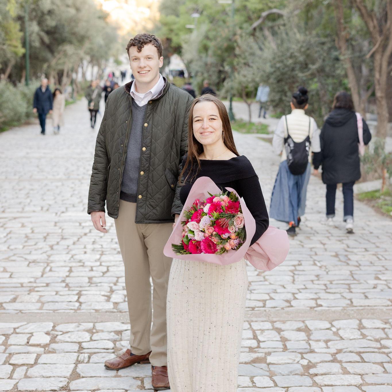 Photos from our engagement in Greece!