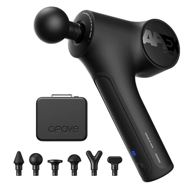 opove Apex Massage Gun Deep Tissue 14.5mm Percussion Fascial Muscle Massager for Athletes Workout Pain Relief Recovery Relaxation, Professional Therapist Choice, Ergonomic for Effortless to Use