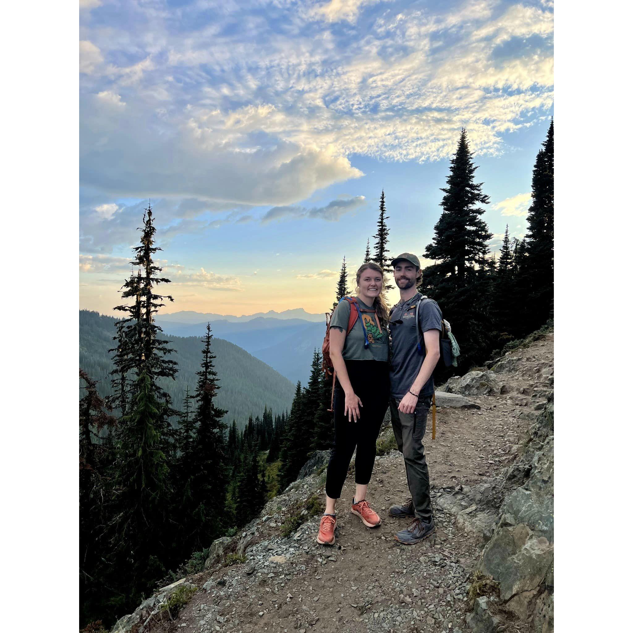 Hiking Mt Ranier National Park