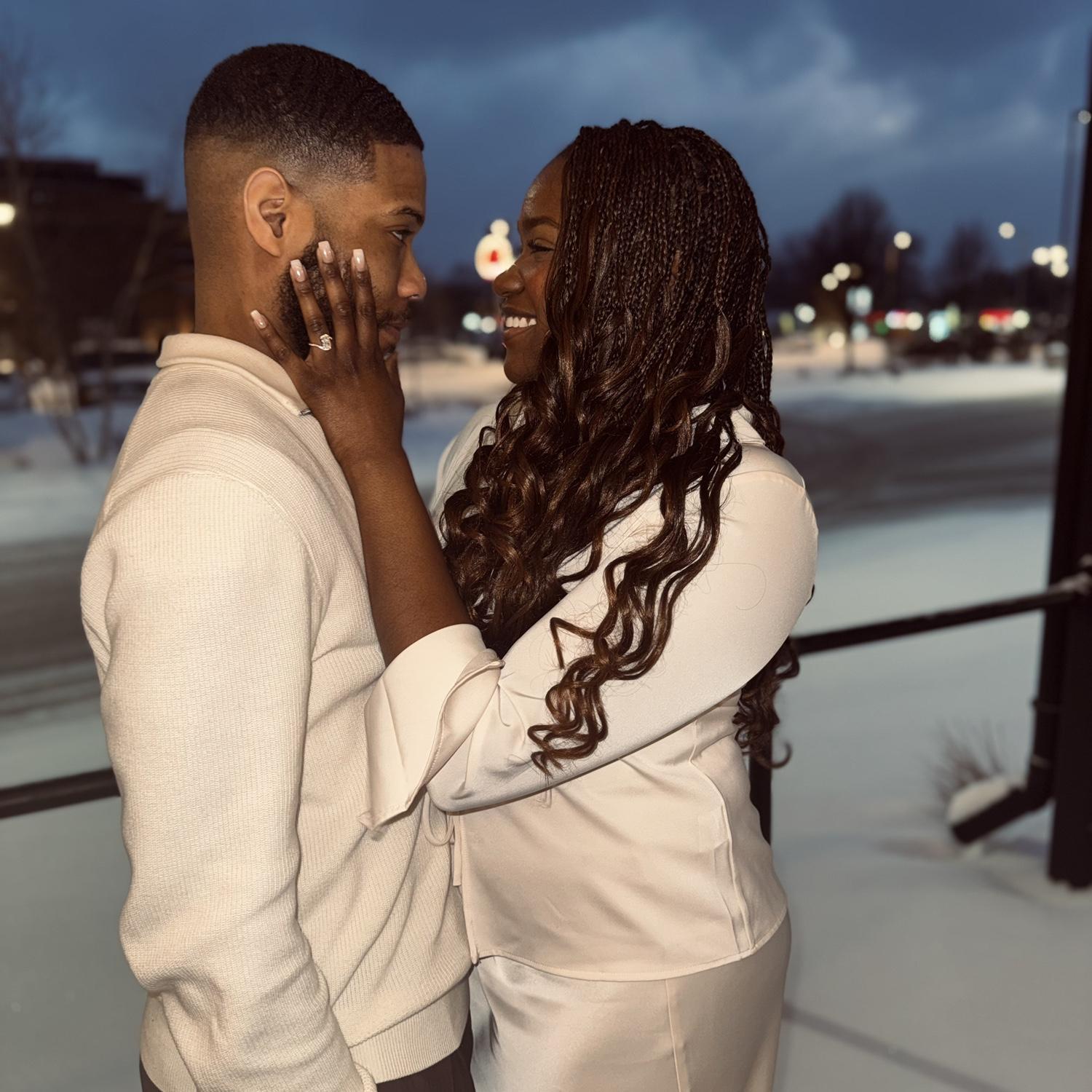 The day of our engagement!