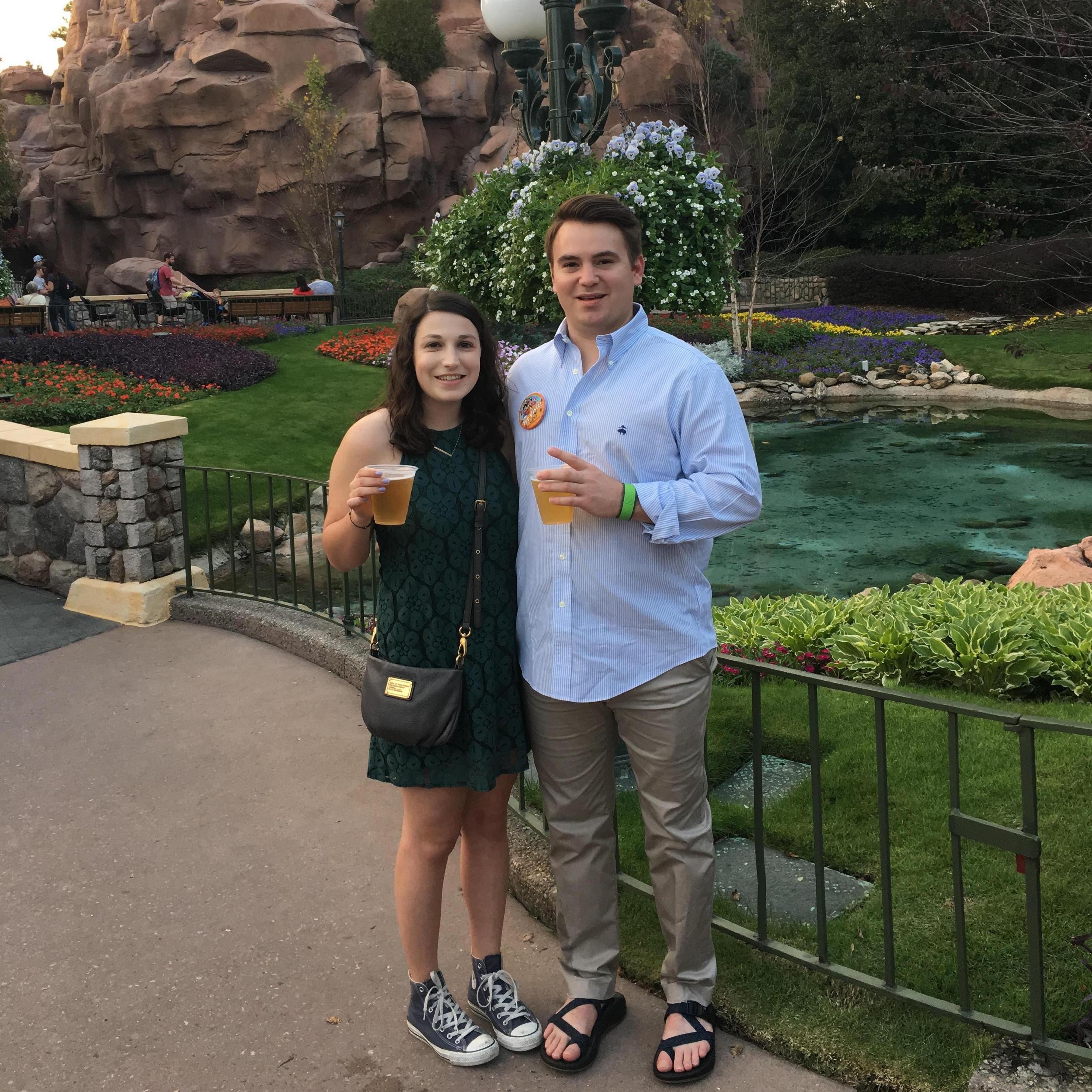 Our one year anniversary of our first date (celebrated in Disney World)
January 2017