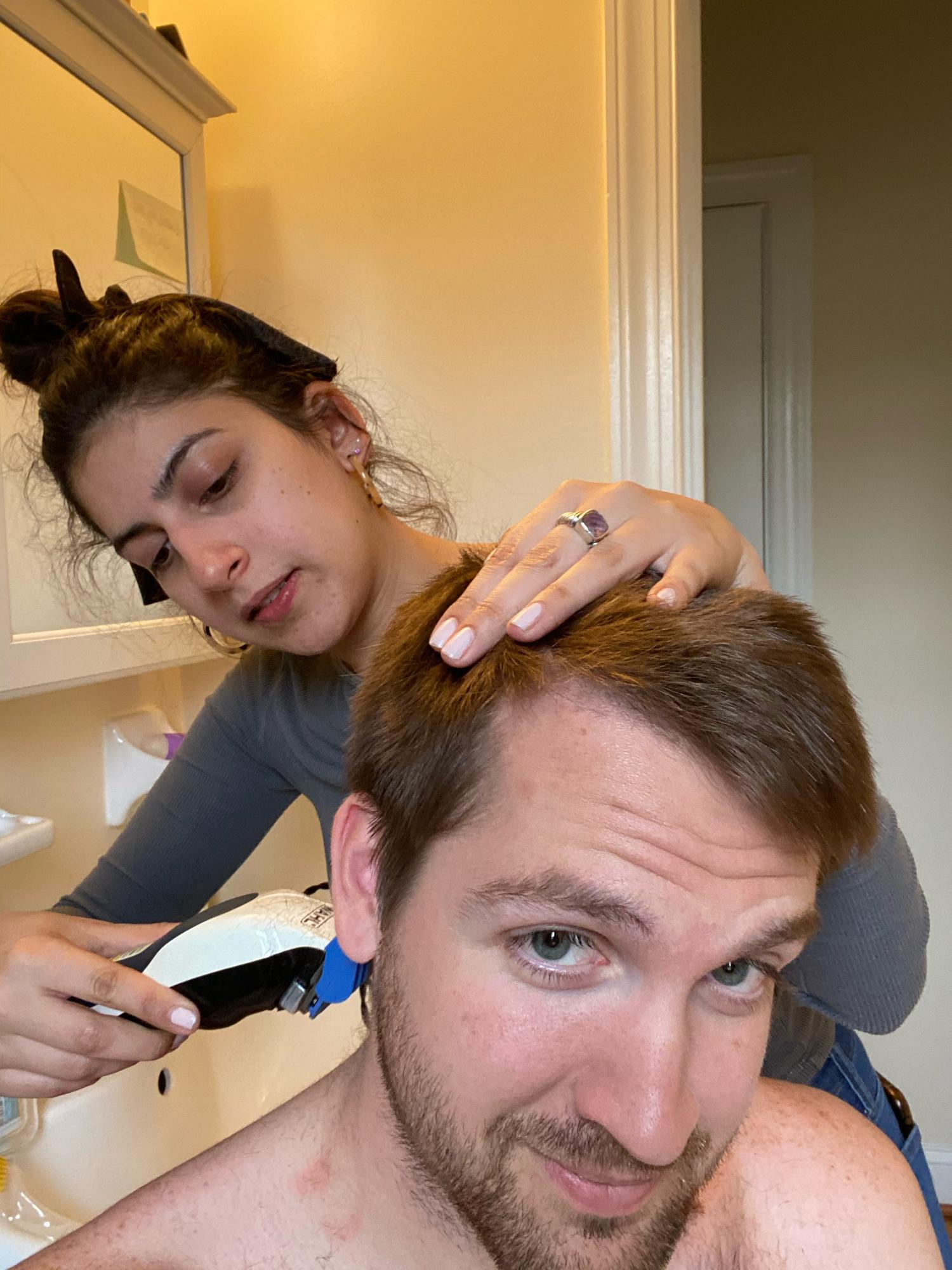 When COVID hit and the world stopped, Mihika & Braden had to learn to trust each other in entirely new ways. Seconds after this photo was taken it was clear that Braden wasn't quite ready for that.