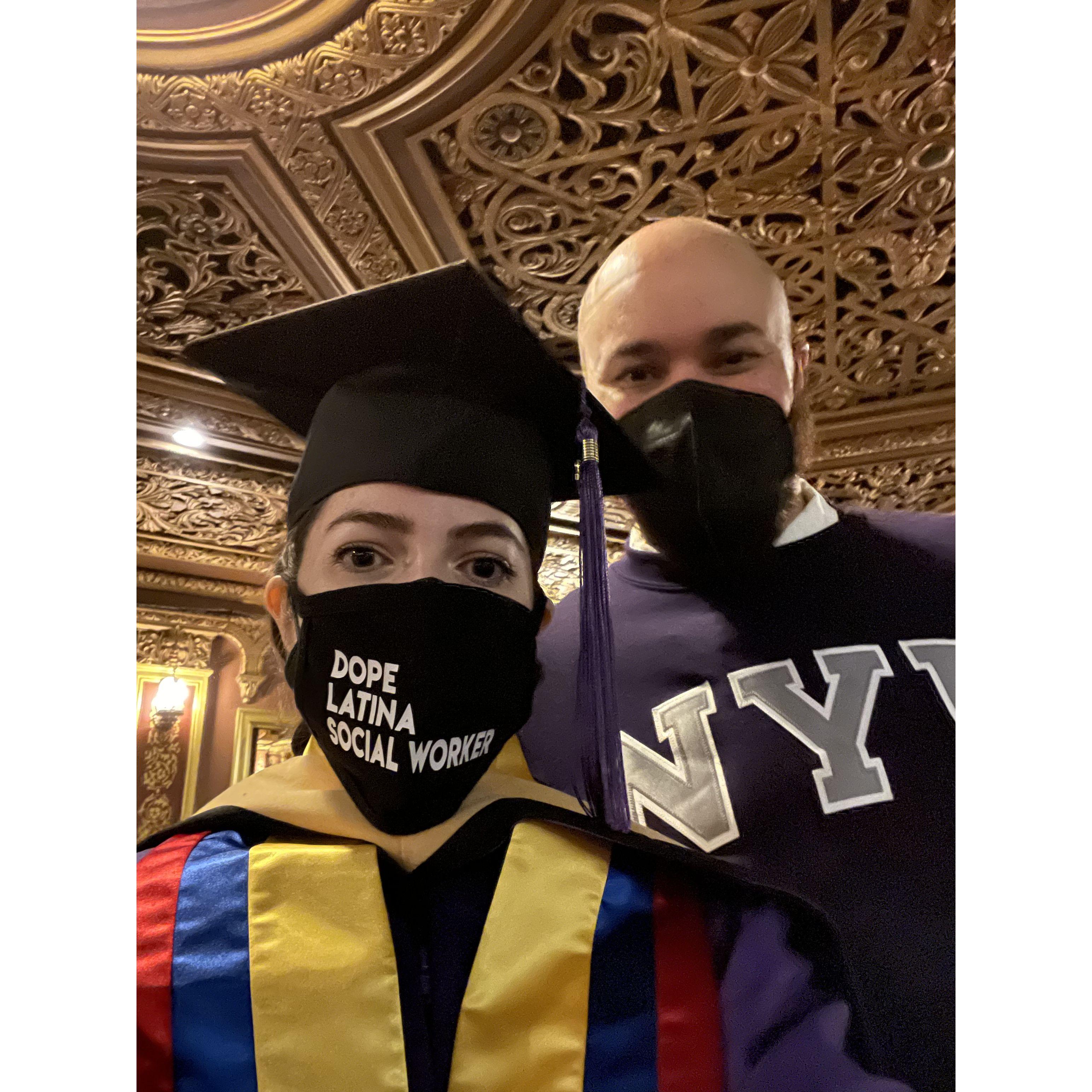 Nicolle's NYU Master's Graduation