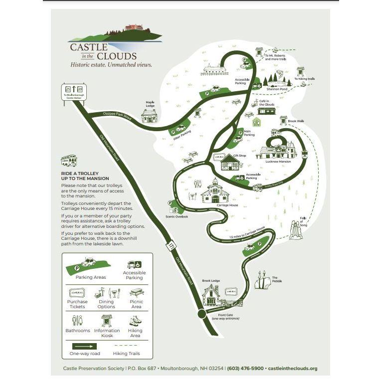 Property map of Castle in the Clouds
