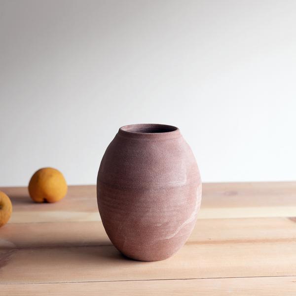 Terra Cotta Bulb Vase