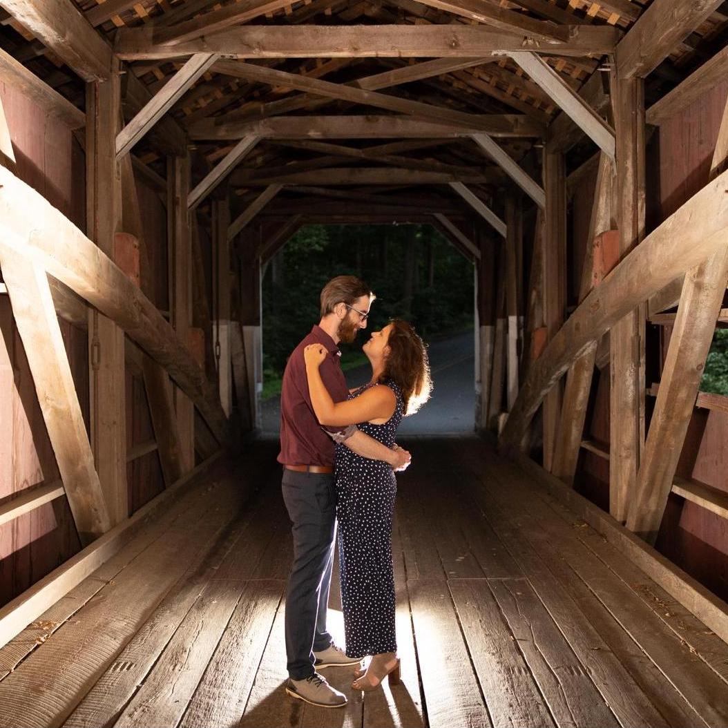 Engagement Session at Lancaster Central County Park.