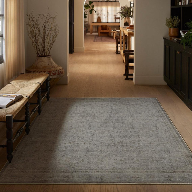 Frances Stone Grey Rug | Ruggable