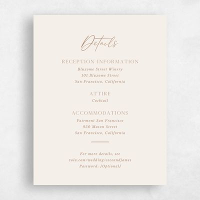 Linen, Brown Wedding Enclosure - Colfax