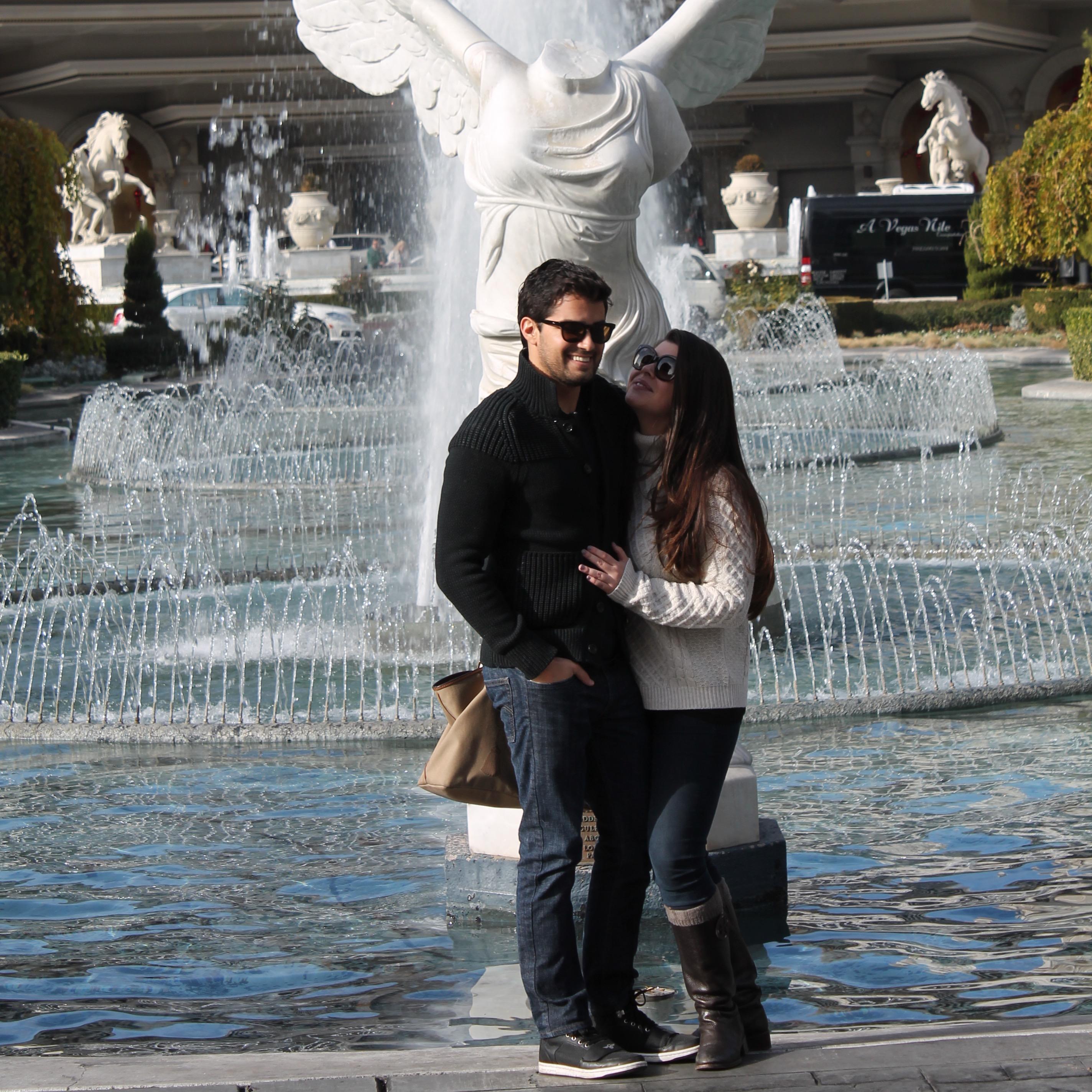At the Palace in Vegas
