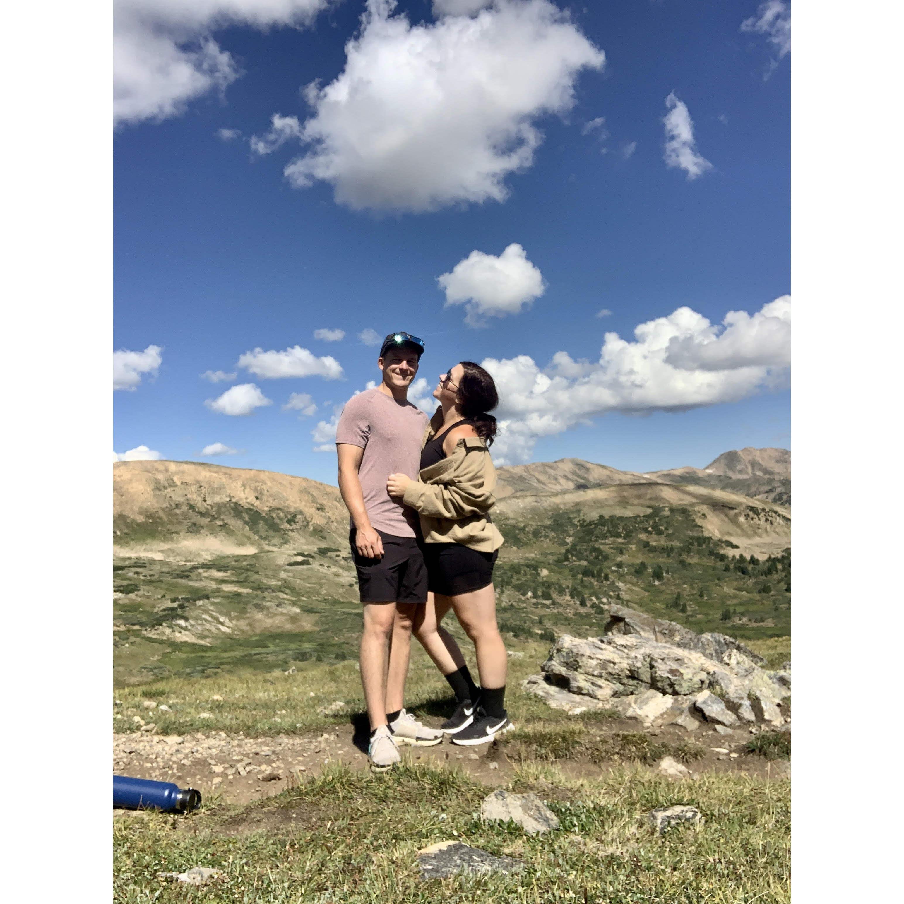 Quick trip to Colorado for our engagement pictures: August 2022