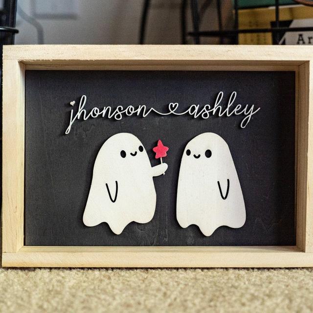 Forever My Boo | Couple Decoration | Couple Decor | Personalized Gifts | Custom Couple Gift | Gothic Home Decor | Lover Gift