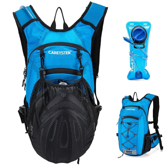 CAREYSTEN Hydration Backpack Cycling Backpack Women Running Backpack Water Backpack for Hiking Biking Backpack for Men Equipped with 2L Water Bag