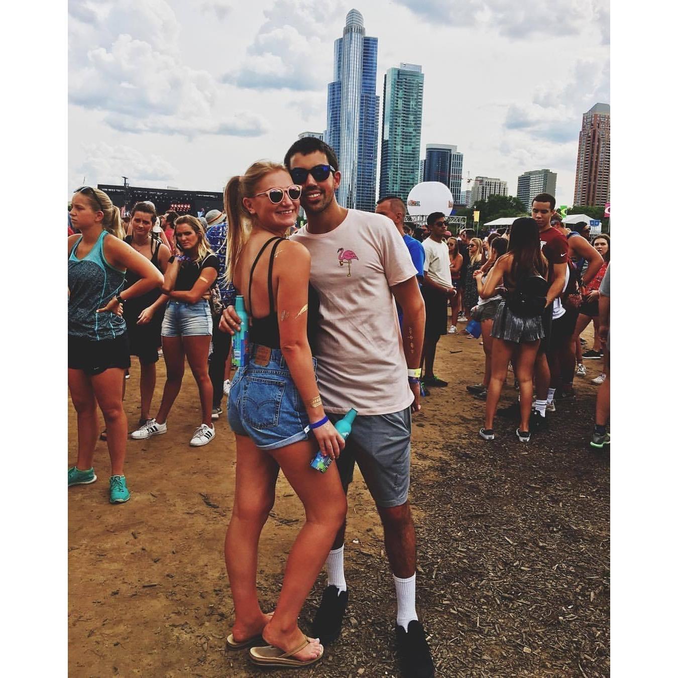 Dan Visiting Nicole in Chicago for Lollapalooza Summer 2017