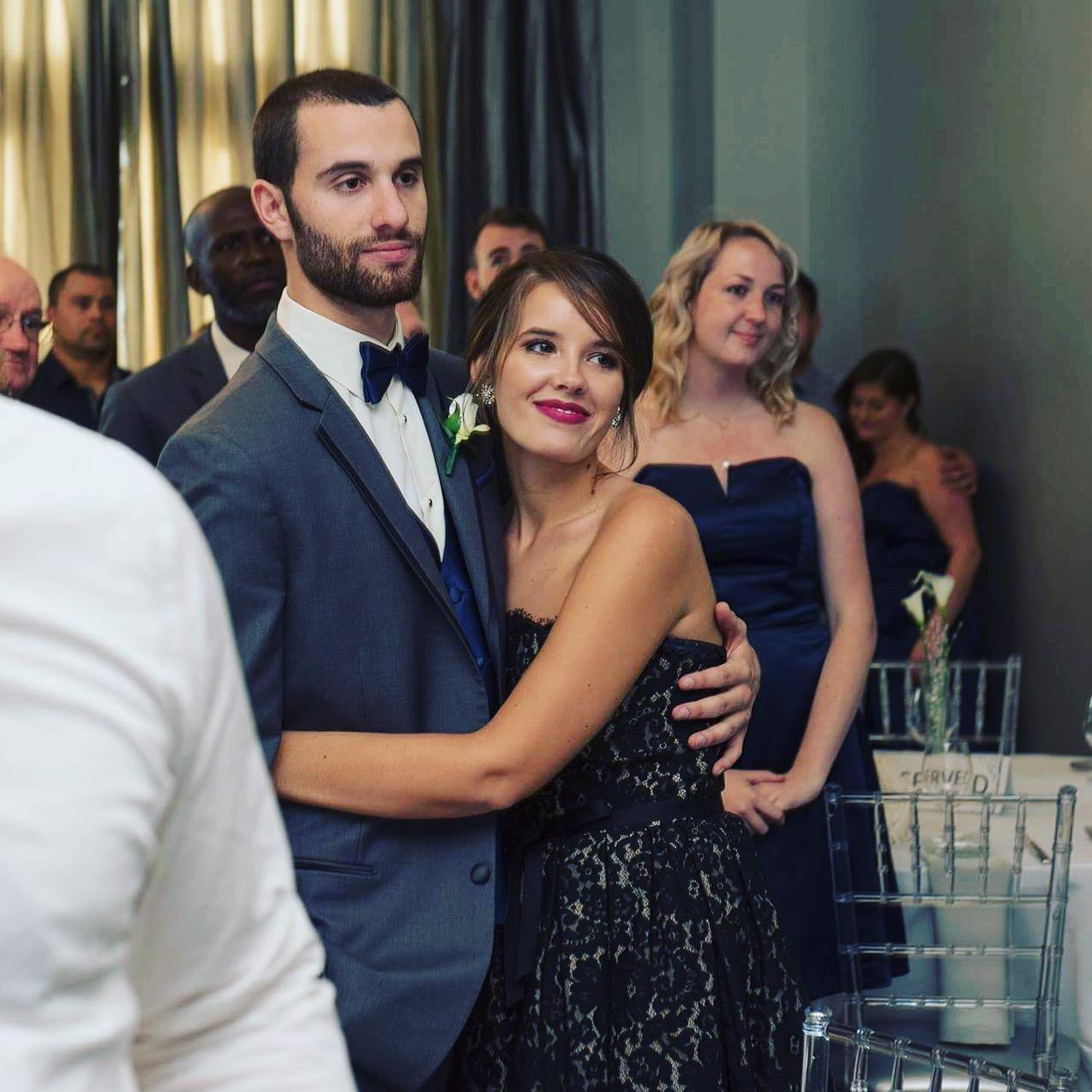 November 2016 - our first wedding that we went to as a couple for our good friends, Joel and Anna
