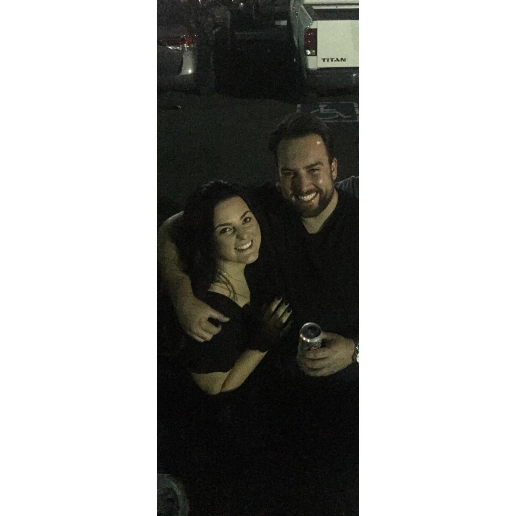 Our first date